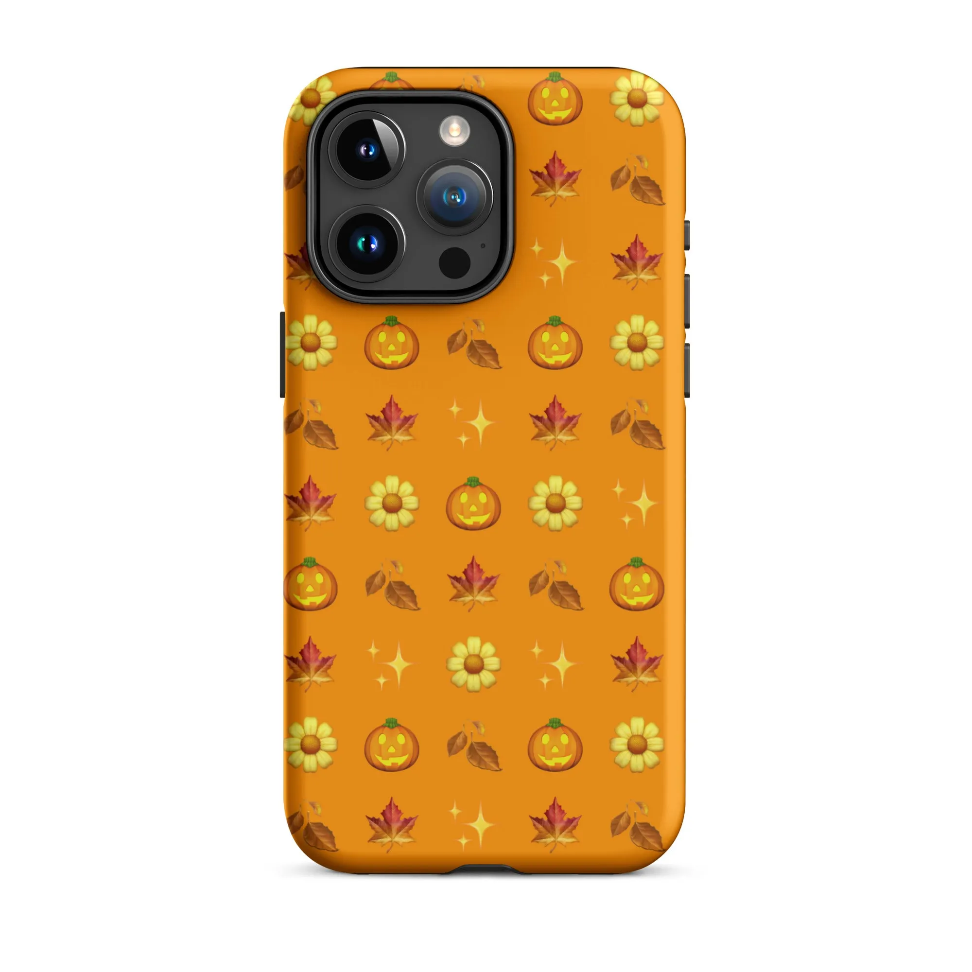 Autumn fall pattern iPhone case